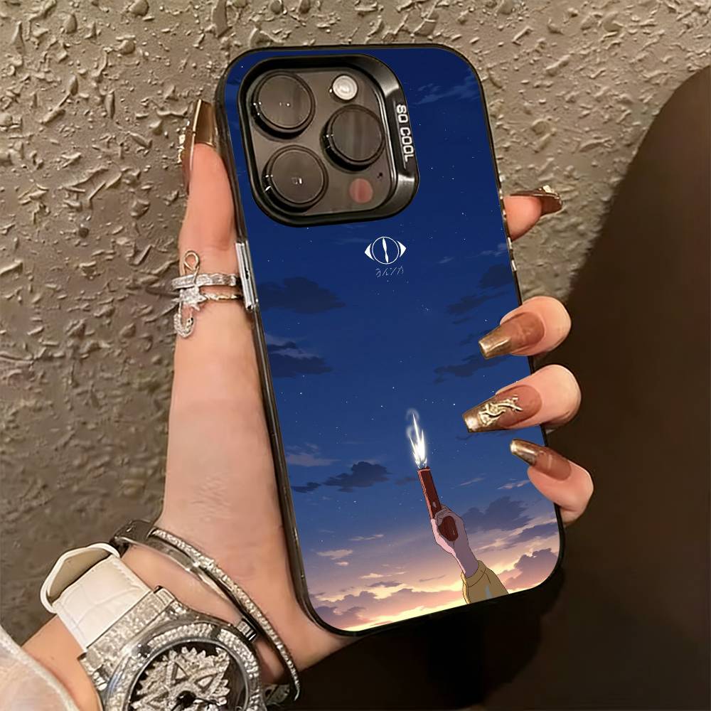 M-MUSIC Y-Yorushika S-sart Phone Case For iPhone 17,16,15,14,13,12,11 Plus,Pro Max,XS,Colorful Silver Black Cover