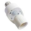 E27 Socket Smart Light Bulb Holder Auto On/Off Motion Light Socket for E27 Bulbs Basement Lighting