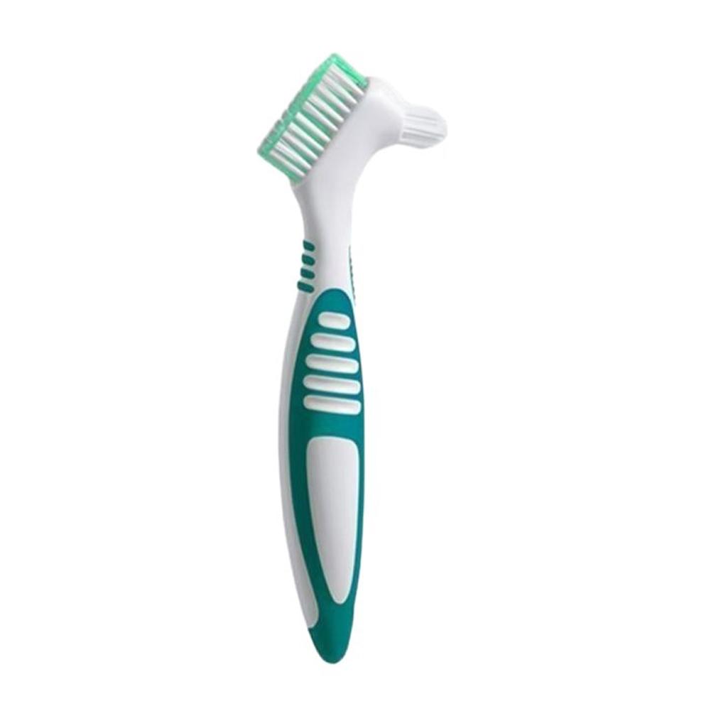 Double Sided Denture Toothbrush Cleaning Brush Denture Brush Invisible Braces Orthodontic Retainer Descaling Brush