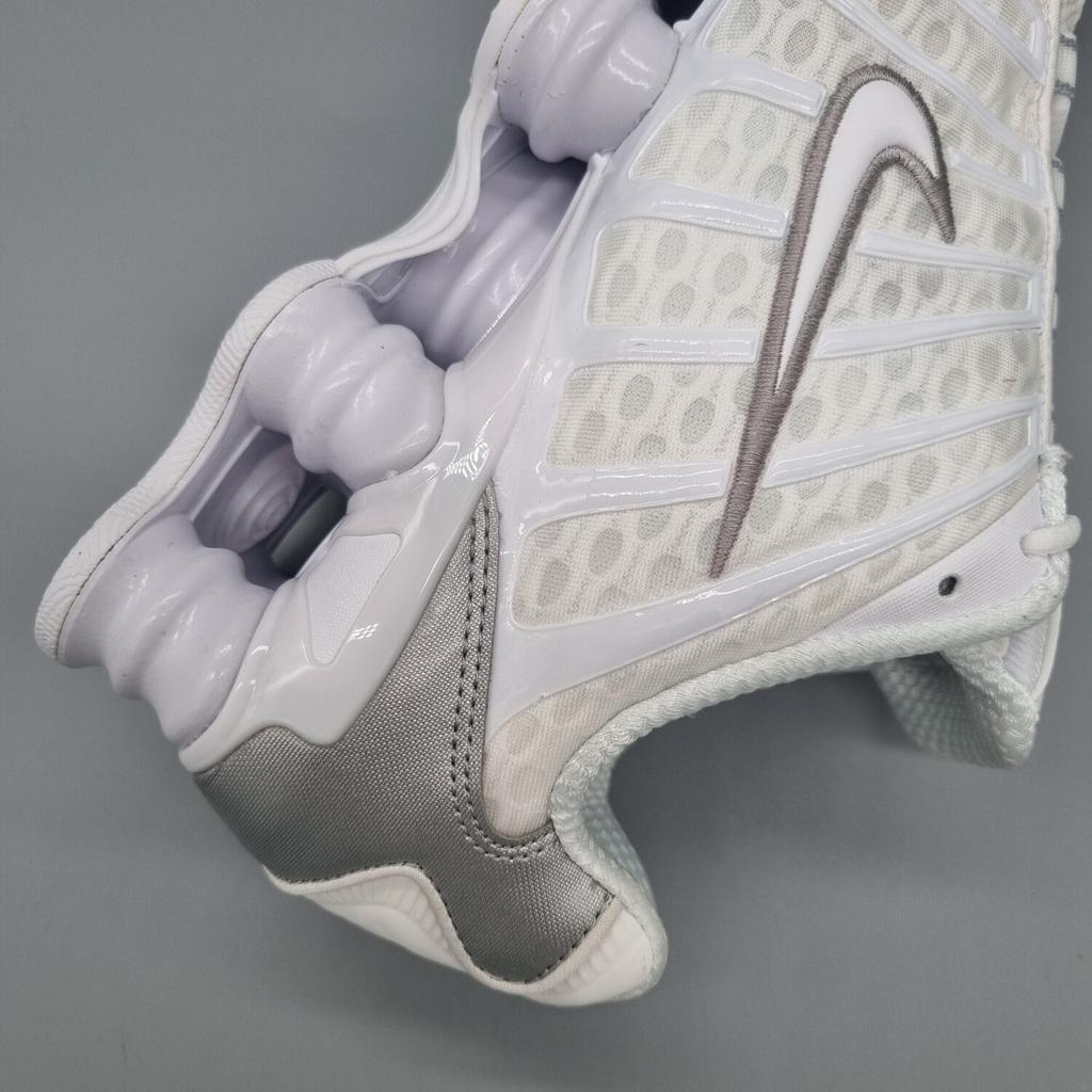 Sneaker Nike Shox TL (AR3566-100) weiß/metallic-silber/maximales orange/weiß