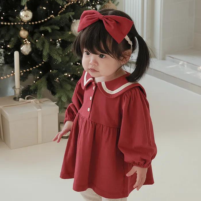 Today, a fairy tale character - Red big ribbon headband