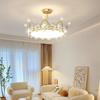 Modern Crystal Crown LED Ceiling Chandelier Lights Children Girls Bedroom Study Living Kid's Room Pendent Lamp Home Decoration