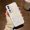 Rose Flower Oil Painting Phone Case For Honor 200 90 Lite X7 70 X8 Transparent Clear Shockproof Cover  Romantic Lace Pattern Tpu