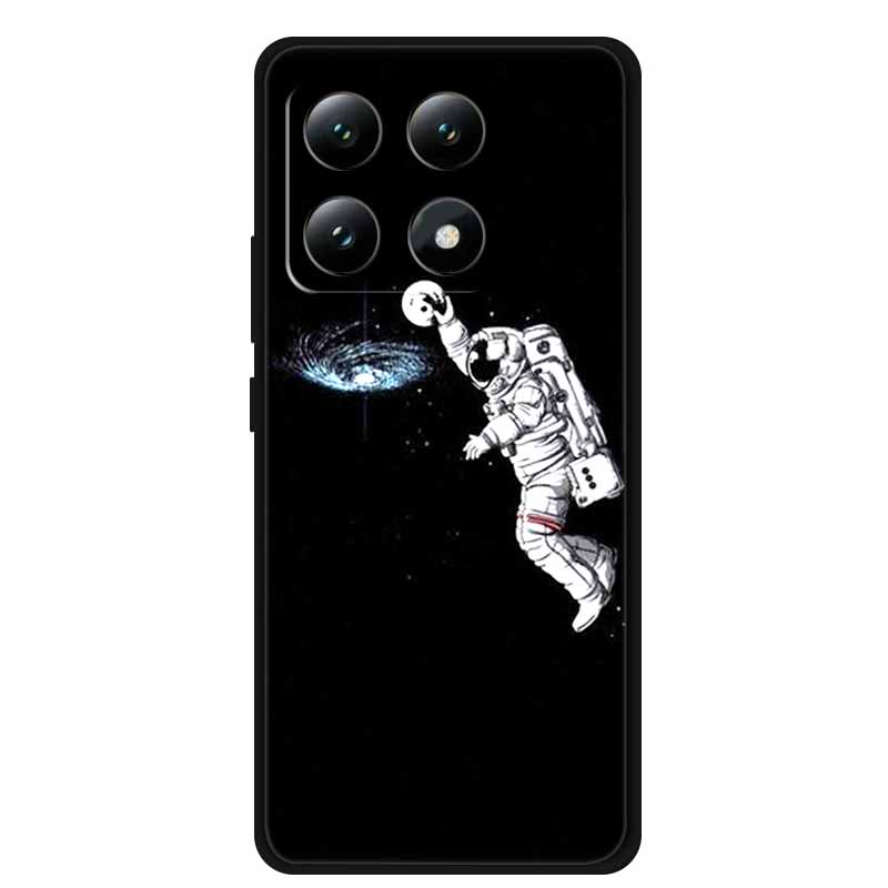 For Xiaomi 14T Pro 5G Case Cartoon Silicone TPU Soft Cases for Xiaomi 14T 5G Protector Covers Mi 14T 6.67'' Bumper Shells Capa14
