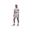 Jordan Women's Cropped Graphic T-Shirt White Blue HJ0197-133