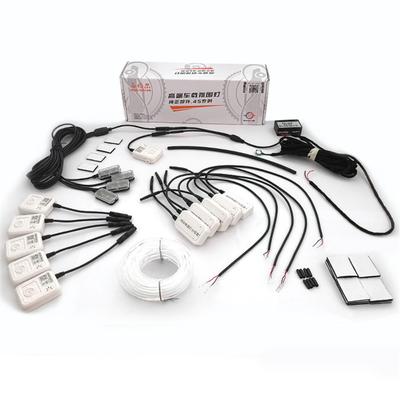 Touch Car Ambient Light APP Control 64 Colors Fiber Optic