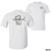 AFTCO Sail Fishing Sunset T-Shirt, Vintage Offshore Marlin Graphic Tee, Soft Cot