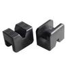 Universal Rubber Pad Cushion Bracket Car Lift Jack Stand Rubber Pads Black Rubber Slotted Floor Jack Pad Frame Rail Adapter