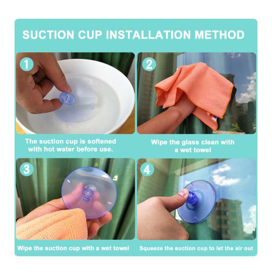 20kg Two Layers Pet Cats Basking Window Mounted Suction Cup Hanging Hammock Bed