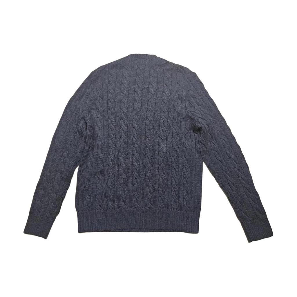 Polo Ralph Lauren Zopfmuster-Pullover mit Rundhalsausschnitt 710775885-038