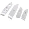 ABS Chrome For MAZDA CX-5 CX5 2nd Door Window Glass Lift Switch Button Decoration Trim Covers Car Interior Accessories 2017