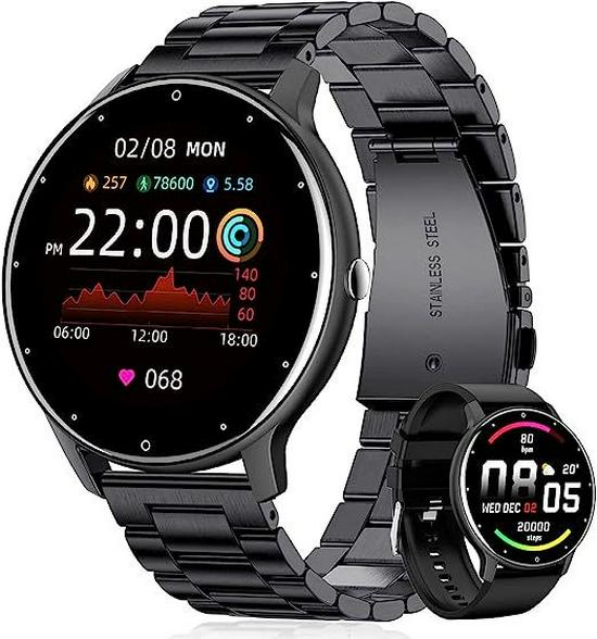 Dafit ZL02D Smartwatch: Bestseller-Anrufversion mit ZL02CPRO KI-Sprach- und Gesundheitsüberwachungsfunktionen