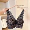 Elegant Lace Wireless Padded Bra – Chic French Vest Style