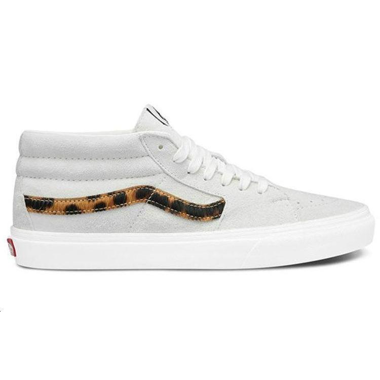 Vans Scarpe Casual in Tela Sk8 Mid Retro Mid Top Unisex Bianche VN0A3WM3033