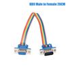 High Efficiency DB9 DB15 DB25 D-SUB Serial Port Cable Male Female for Secure Connections