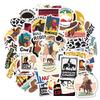 35pcs-50pcs Vintage Rodeo Stickers Cartoon Western PVC Sticker  Stickers For Guitar Laptop Helmet Skateboard Suitcase DIY