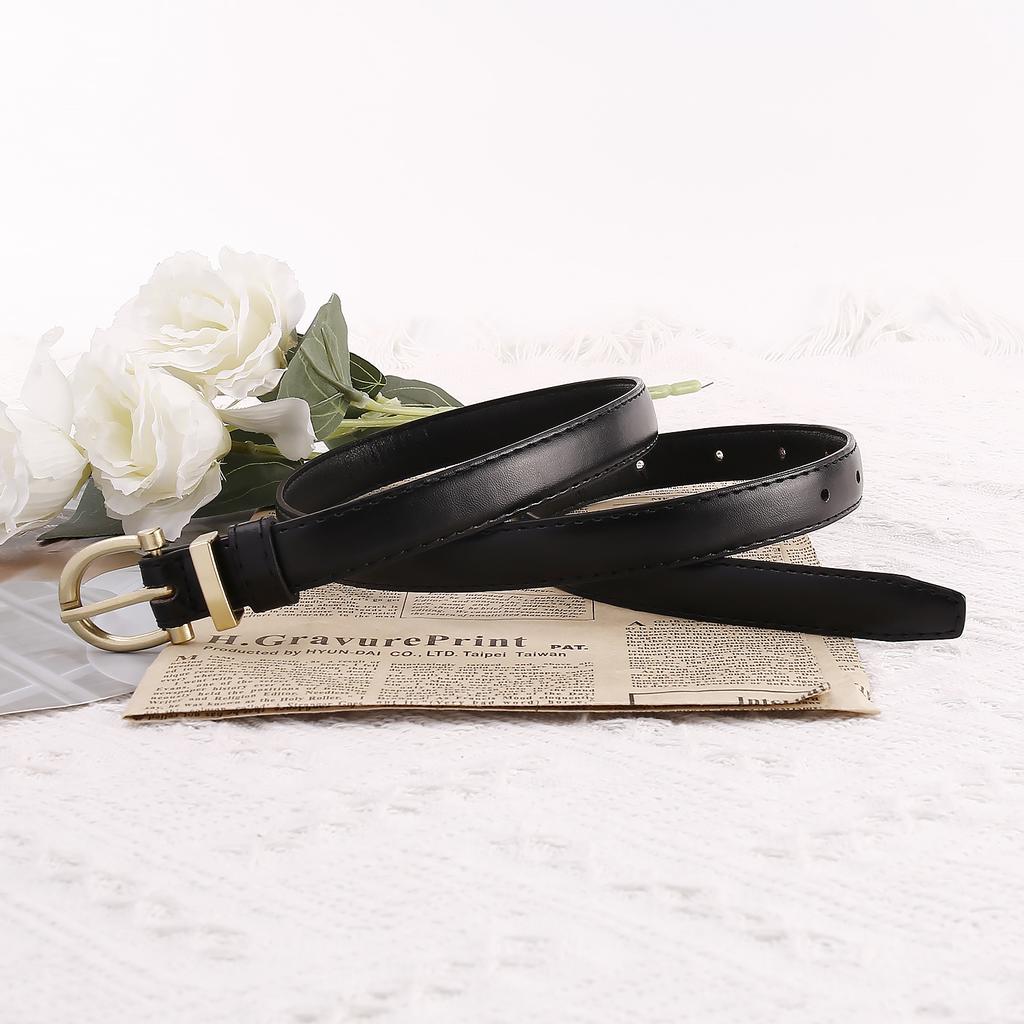 Ladies Belt Summer Pu Leather Wind Jeans Belt Belt