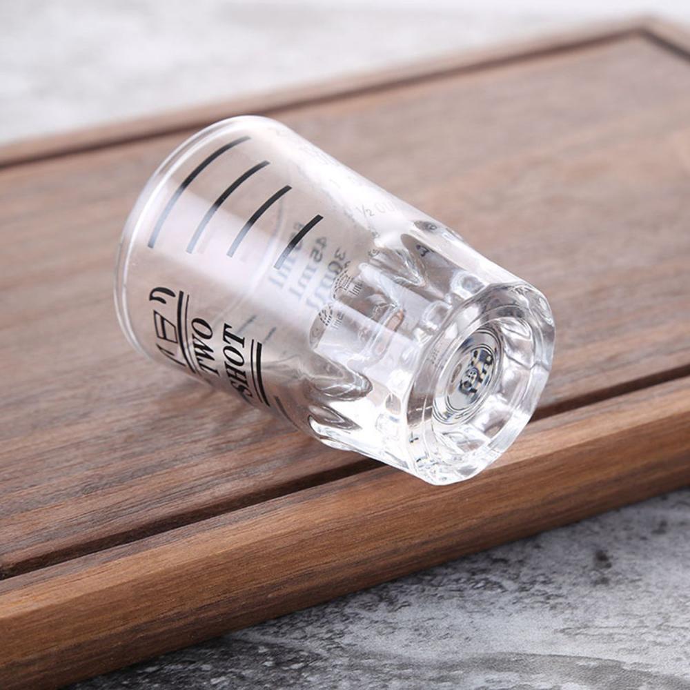 

Bar Accessories Heat-resistant Heavy Duty Shot Glass Bartender Tools Measuring Cup Jigger чёрный