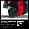 GAN CRAFT Crack Face Damage Visor #02 NavyBlue