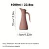 Modern Bird-Shaped Coffee Thermos Flask,304 Stainless Steel Double-Wall Vacuum Insulation,1000ml Chic Water Bottle for Home/Office,Artistic,Functional