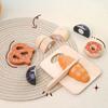 Early Education Children Play House Kitchen Simulation Set Kitchen Utensils Natural Breakfast Group Parent-Child Interactive Toys