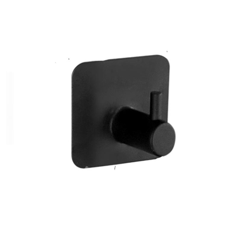 Stainless Steel Punch-Free Wall-Mounted Couple Coat Hooks
