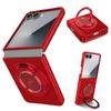 360 Rotating Ring Holder Magnetic Shockproof Phone Case for Samsung Galaxy Z Flip 7 Fe 6 5 4 3 Flip7 Flip6 Flip5 Flip4 Cover
