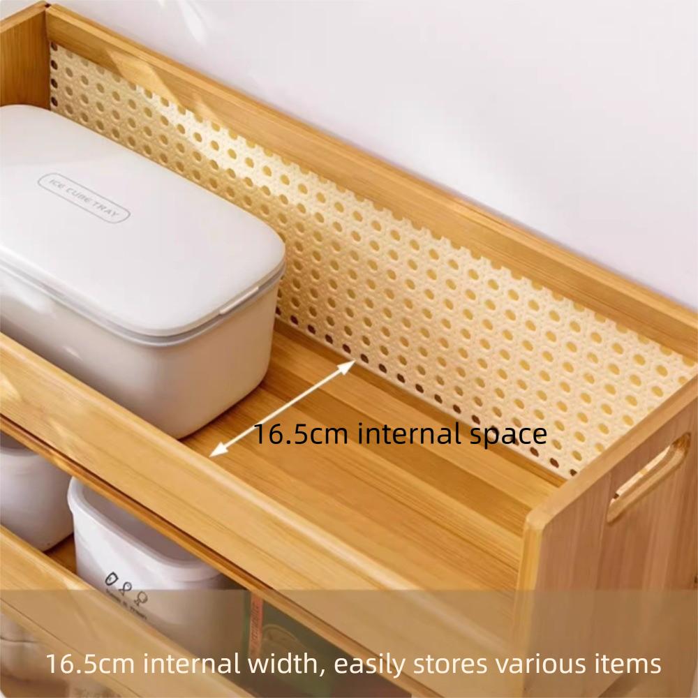Large Capacity Desktop Storage Rack Stackable Countertop Rack New Dining Table Rack  Desktop Use