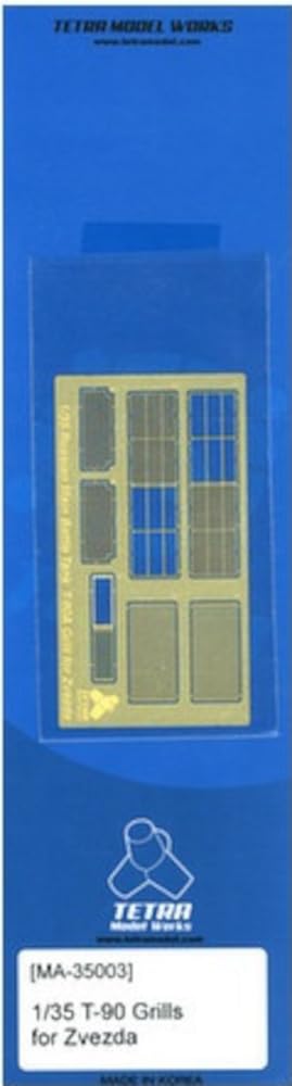 

Tetra Model Серия MA Решетка двигателя российского танка Пластиковые детали для модели MA3503 1/35 Т-90 (для ZV)