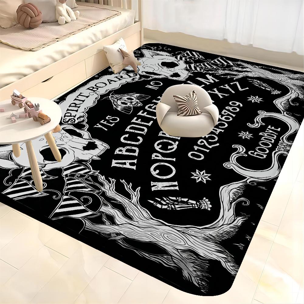 Ouija Board Long Rugs Nordic Style Home Doormat Bathroom-Toilet Mats Bedroom Bedside Area Rugs