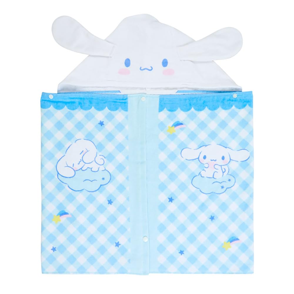 Sanrio Cinnamoroll Hooded 75 X 120 X 1 SANRIO 052914 Towel, Cinnamoroll, Cm, Character,