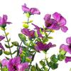 Artificial Flowers 1PC Aesthetic Violet Fall Flowers Eucalyptus Realistic Artificial Flower Front Porch Fake Mum For Home Decor