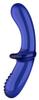 Double Crystal Glass Dildo 18.5 X 3.5cm Blue - Satisfyer - Glass Dildos