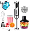 400W Hand Blender 5 In 1 Immersion Electric Blender Useful Vegetable Grinder Making Desserts