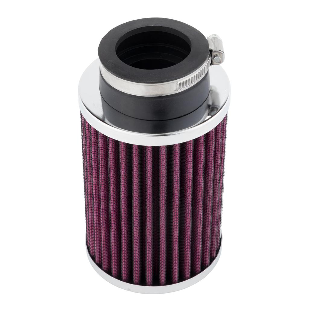 Kijima Motorcycle Parts Power Filter for Part Number TW200/225/Serow, Purple, 102-057