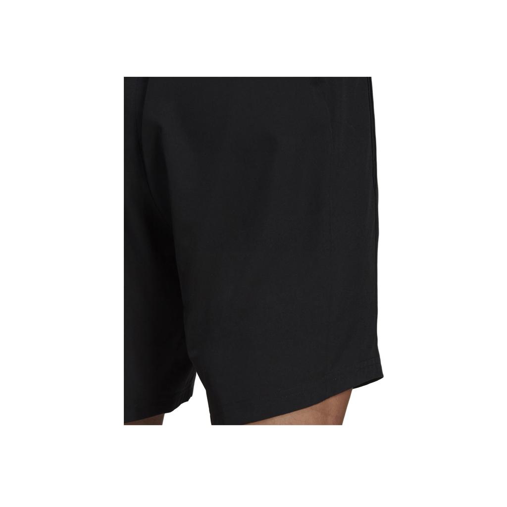 adidas Logo Print Straight Shorts Men Bottoms Black GQ9319