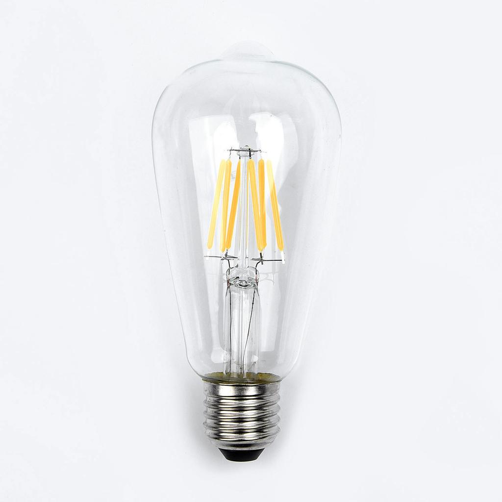 2W-8W Edison ST64 E27 Vintage Retro Screw LED Filament Light Bulb