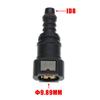 Car Fuel Line Coupler Hose Quick Connect ID8 7.89 9.89 11.8 Rubber Nylon Oil Line Pipe Adapter Disconnect Release Hose Connector