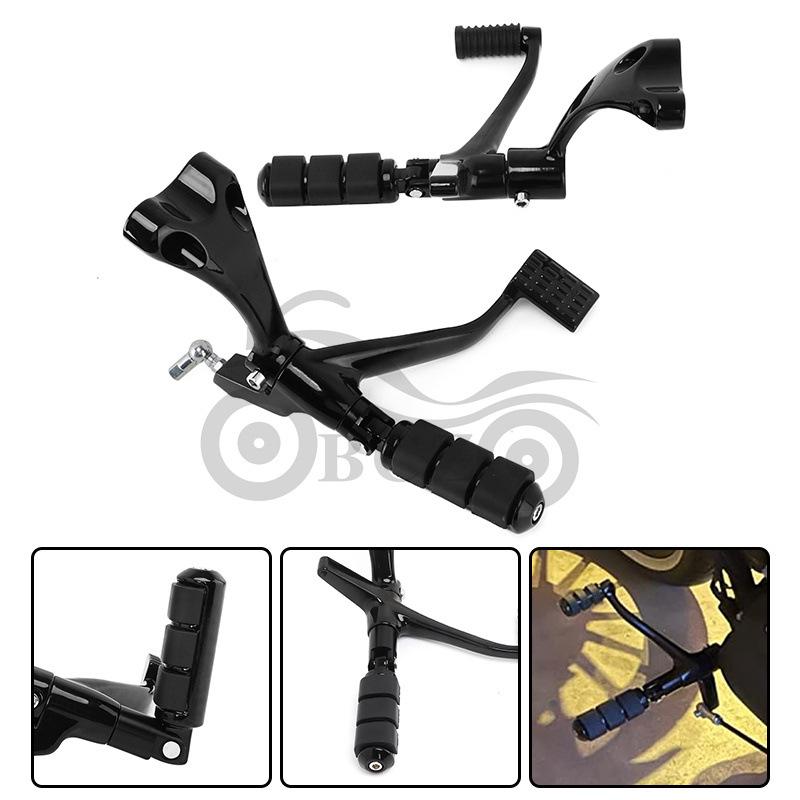 Black Front Shifter Foot Peg for Harley Sportster XL 1200 883 48 (2014-2020)