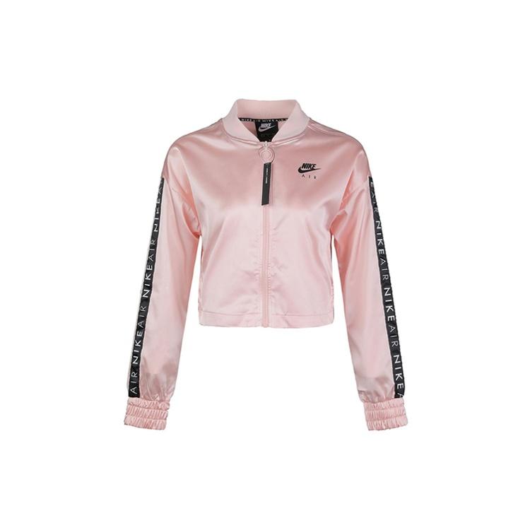 (WMNS) Nike Air Trk JKT Jacket Satin Jacket Pink Women s BV4780-682 XL