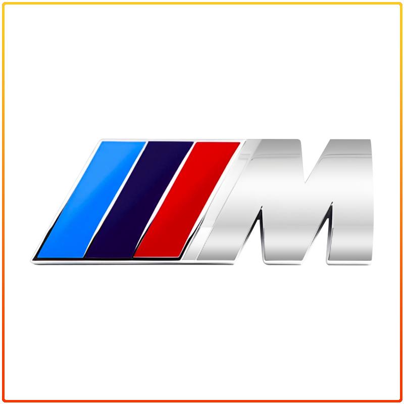 Car Body Side Badge Body Logo Rear Trunk Decor Sticker Car Modification Accessories For BMW E36 E46 E90 E60 E39 F30 F10 F20 X5 E70 E53 G30 E91 E92