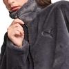 Puma Stand Collar Full Zip Comfortable Warm Breathable Long Sleeve Jacket Women Jacket Gray 626517-69