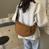 Nylon Cloth Crossbody Korean Bag Large Capacity New Texture Shoulder Crossbody Bag Casual Dumpling Bag Casual Versatile