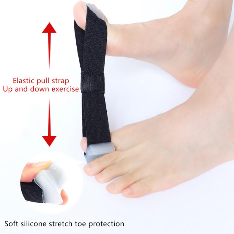 1Pcs Foot Strap Elastic Belt Big Toe Exercise Belt Stretcher Corrector Tension Training Foot Care