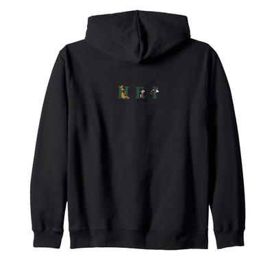 Bluza z kapturem na zamek Sniff Little My z logo "HEI"