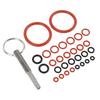 30pcs Coffee Machine Silicone O Rings with Coffee Machine Repair Tool Key Silicone O Ring Repair