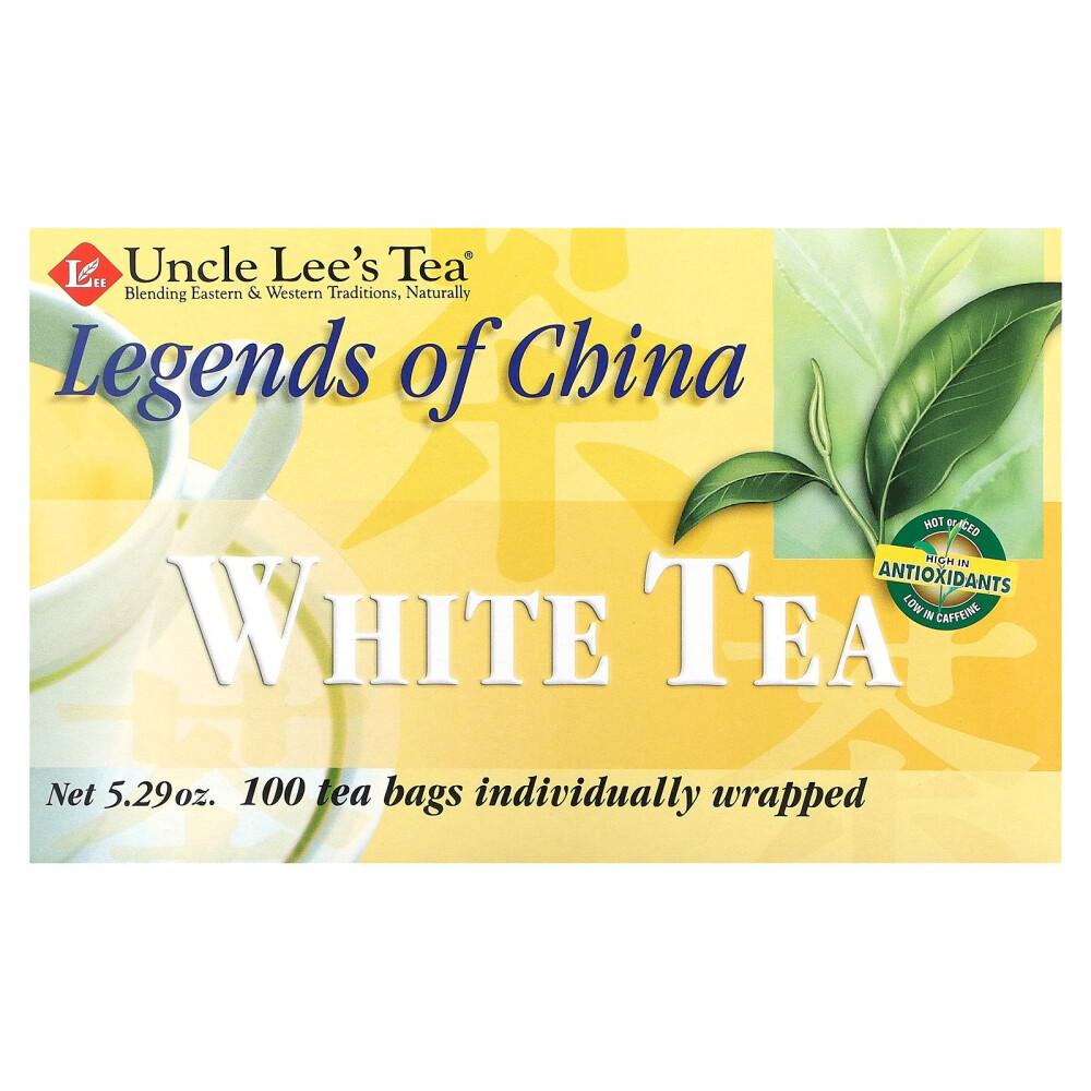 Uncle Lee s Tea Legends of China White Tea, 100 Tea Bags, 150g