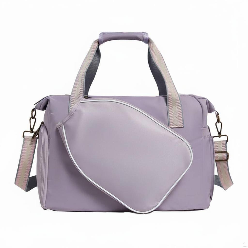 Large Pickleball Duffle Separate Shoe Compartment Racket Paddle Bag Stylish Design Crossbody
