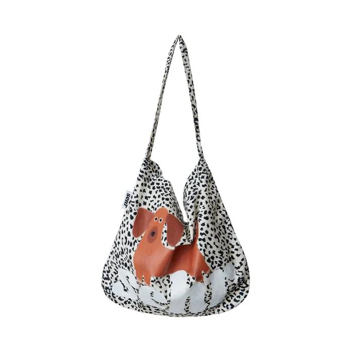 My Puppy Leopard Easy Bag (Ivory)