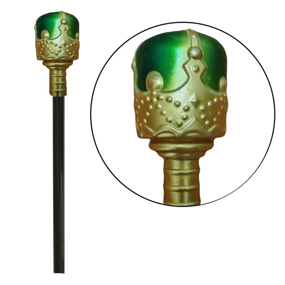 Aufführung Prinzessin Prinz Gehstock Rot/Blau Handstab Langlebig König Königin Zepter Gril